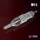 T&T MAX Series Tattoo Needle Cartridges M1-L with patented stabilizing membrane for smooth stable ink flow