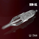 T&T MAX Series Tattoo Needle Cartridges RM-XL with patented stabilizing membrane for smooth stable ink flow
