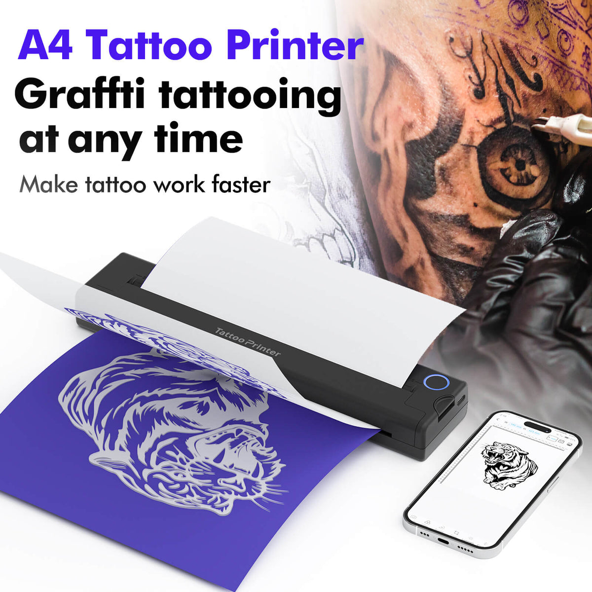 Impresora inalámbrica sin tinta Tattoo Mate Bluetooth