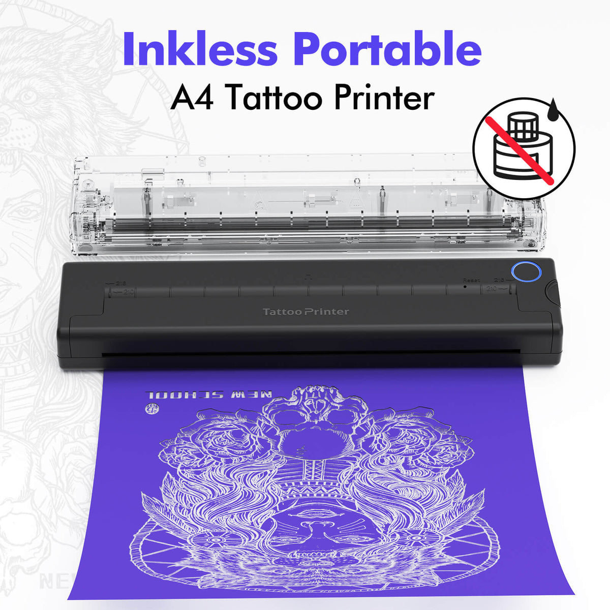 Impresora inalámbrica sin tinta Tattoo Mate Bluetooth