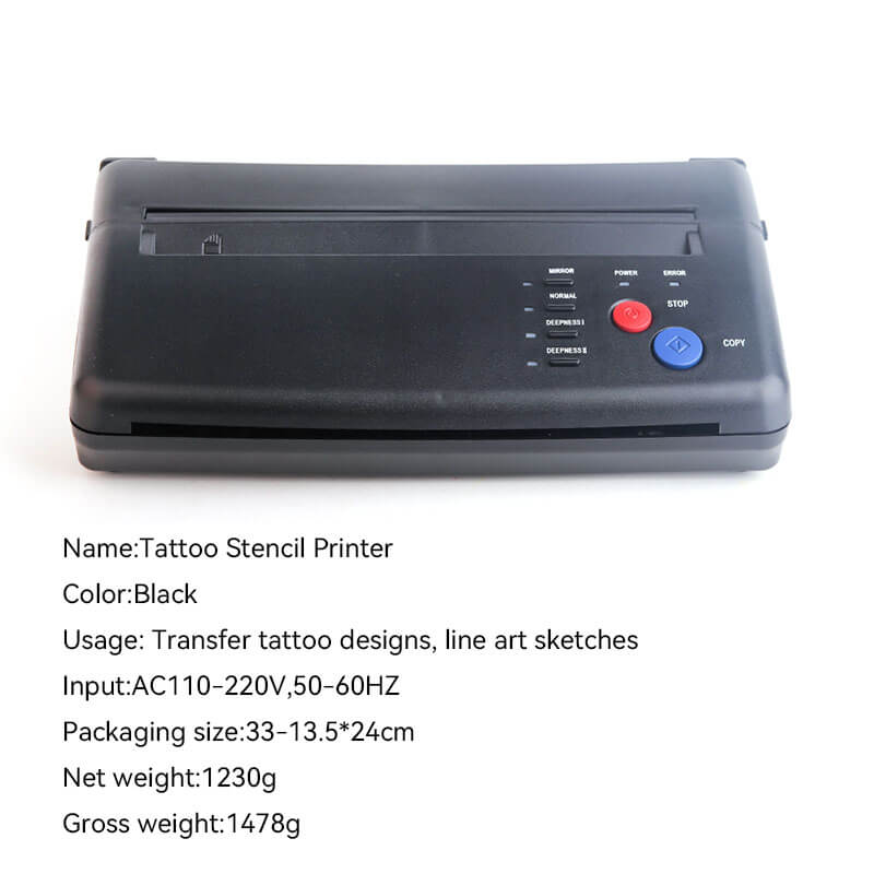 Máquina de plantillas de transferencia para tatuajes (Preventa)