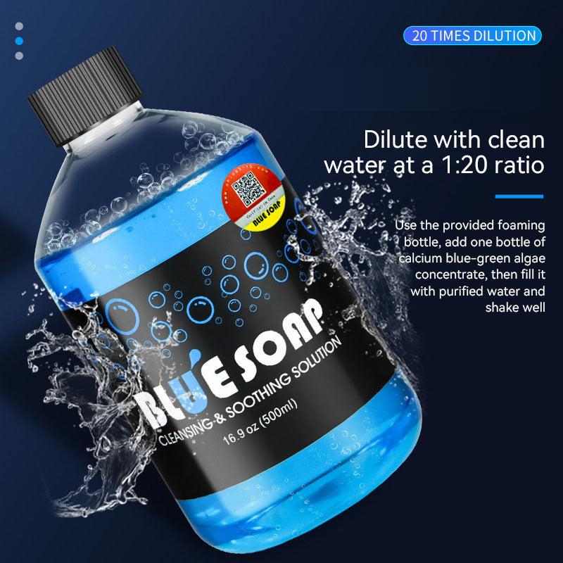 Jabón azul para tatuajes 16.9OZ(500ml), Equipo para limpieza de la piel