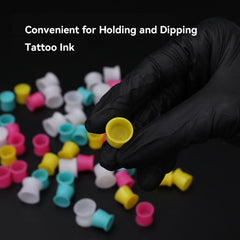 Disposable Silicone Tattoo Pigment Cup (300pcs)