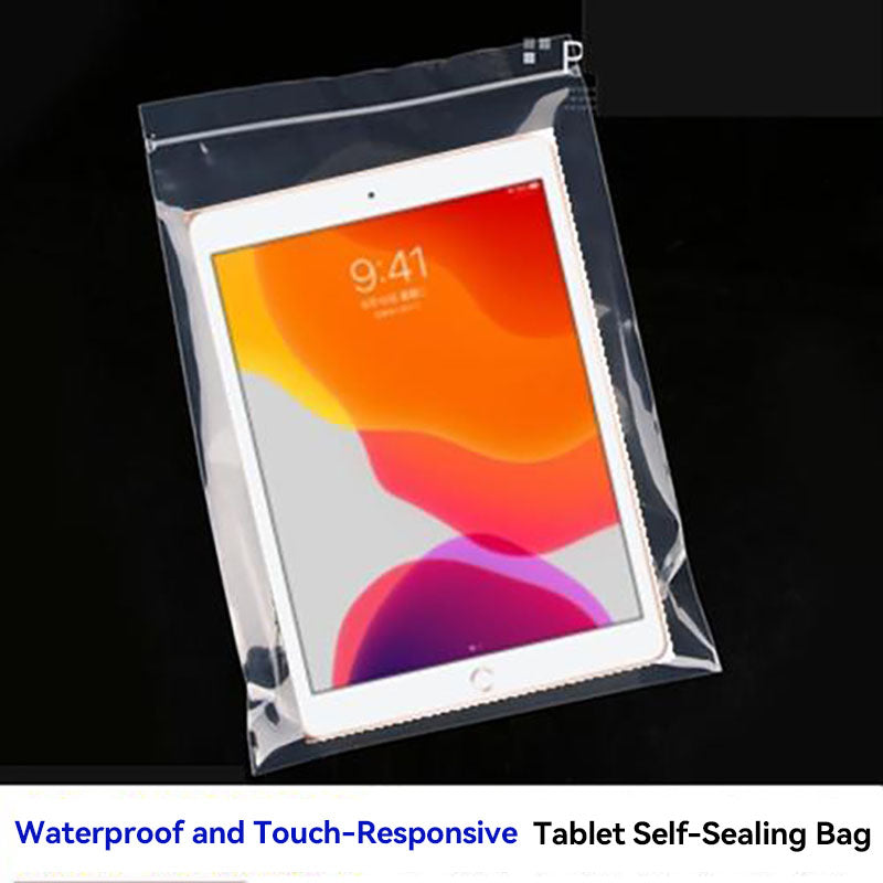 Bolsas de plástico transparente resellables y de autocierre para tabletas (100 uds.)