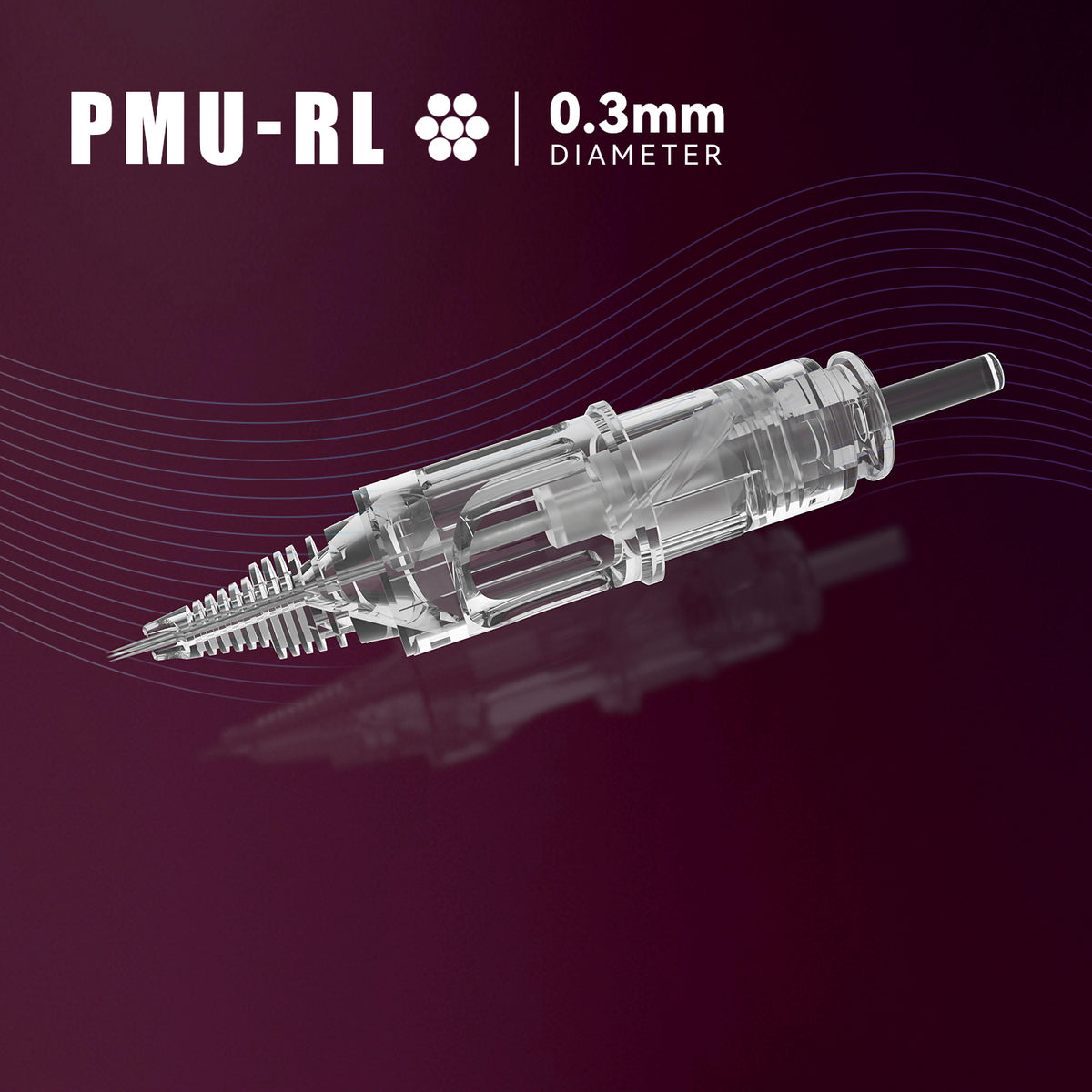 T&T PMU RL 0.30mm tattoo needle cartridges for bold lip fills ombre brows and scalp micropigmentation