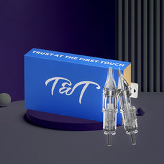 T&T AWE Series Tattoo Needle Cartridges – Round / Curved Magnum (RM), 20pcs