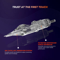 T&T AWE Series Tattoo Needle Cartridges – Long Magnum (M1-L),20 pcs