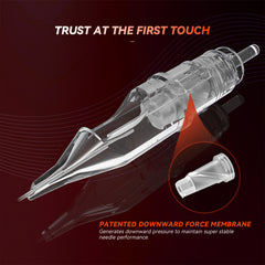 MAX Series Tattoo Needles – Long Round Shader (RS-L), 10 pcs