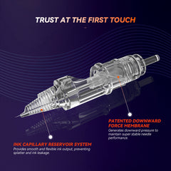 T&T AWE Series Tattoo Needle Cartridges – Round Liner (RL),20pcs