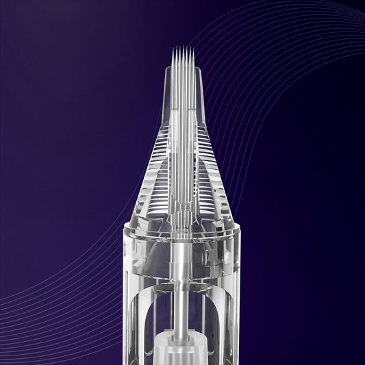 T&T AWE Seria Cartridge – Igły do tatuażu Round / Curved Magnum (RM), 20 szt.