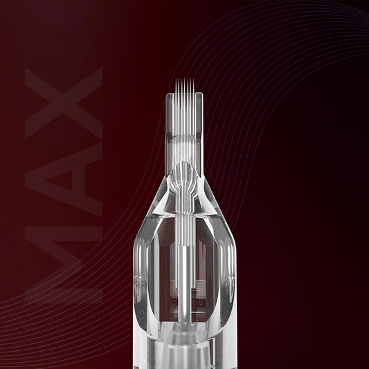 Cartuchos de agujas para tatuaje Serie T&T MAX – Magnum largo (M1-L), 10 uds.
