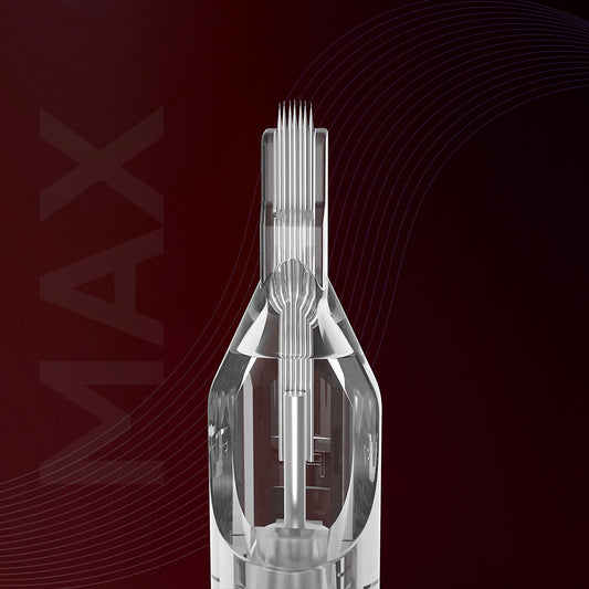 Cartuchos de agujas para tatuaje Serie T&T MAX – Magnum Redondo/Curvo (RM), 10 uds.