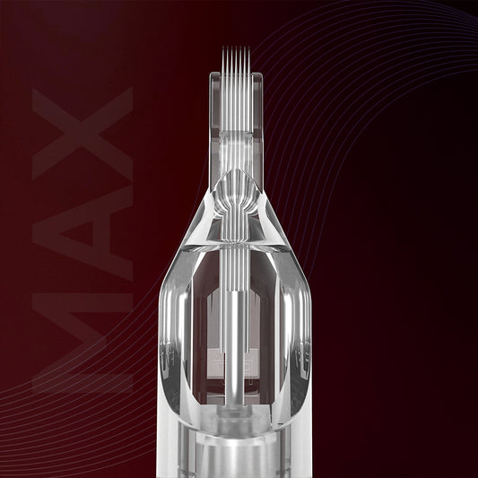 Cartuchos de agujas de tatuaje T&T Serie MAX – Planos (F), 10 uds.