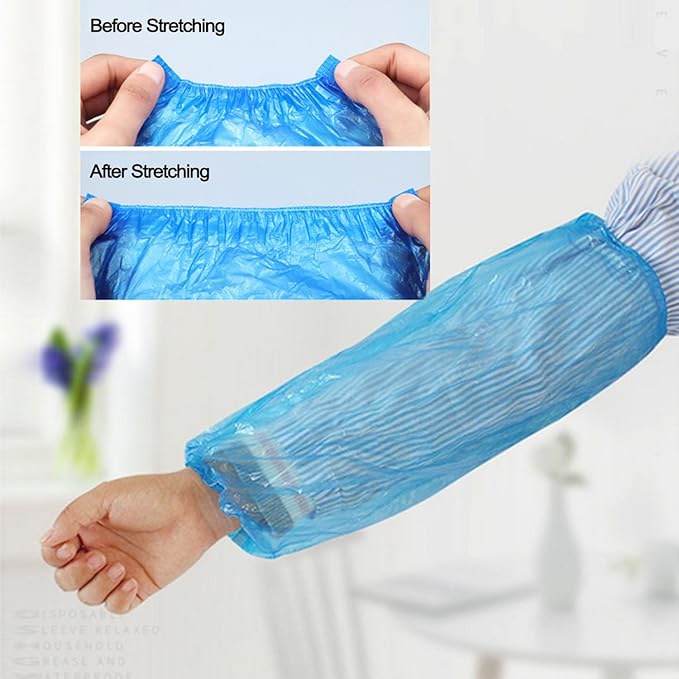 Fundas plásticas desechables para brazos (100 uds.)