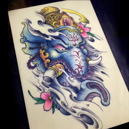 Piel artificial para práctica de tatuaje A4（20cm*30cm*0.3cm）