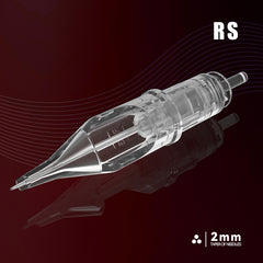 T&T MAX Series Tattoo Needle Cartridges Round Shader (RS) with patented stabilizing membrane for smooth stable ink flow