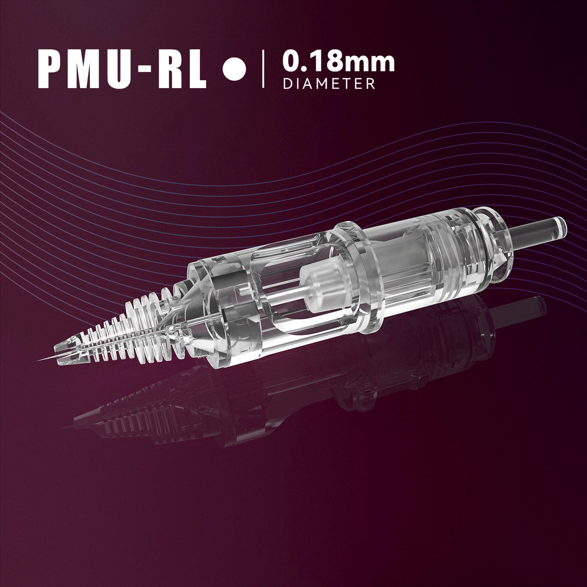 T&T PMU RL 0.18mm tattoo needle cartridges for bold lip fills ombre brows and scalp micropigmentation