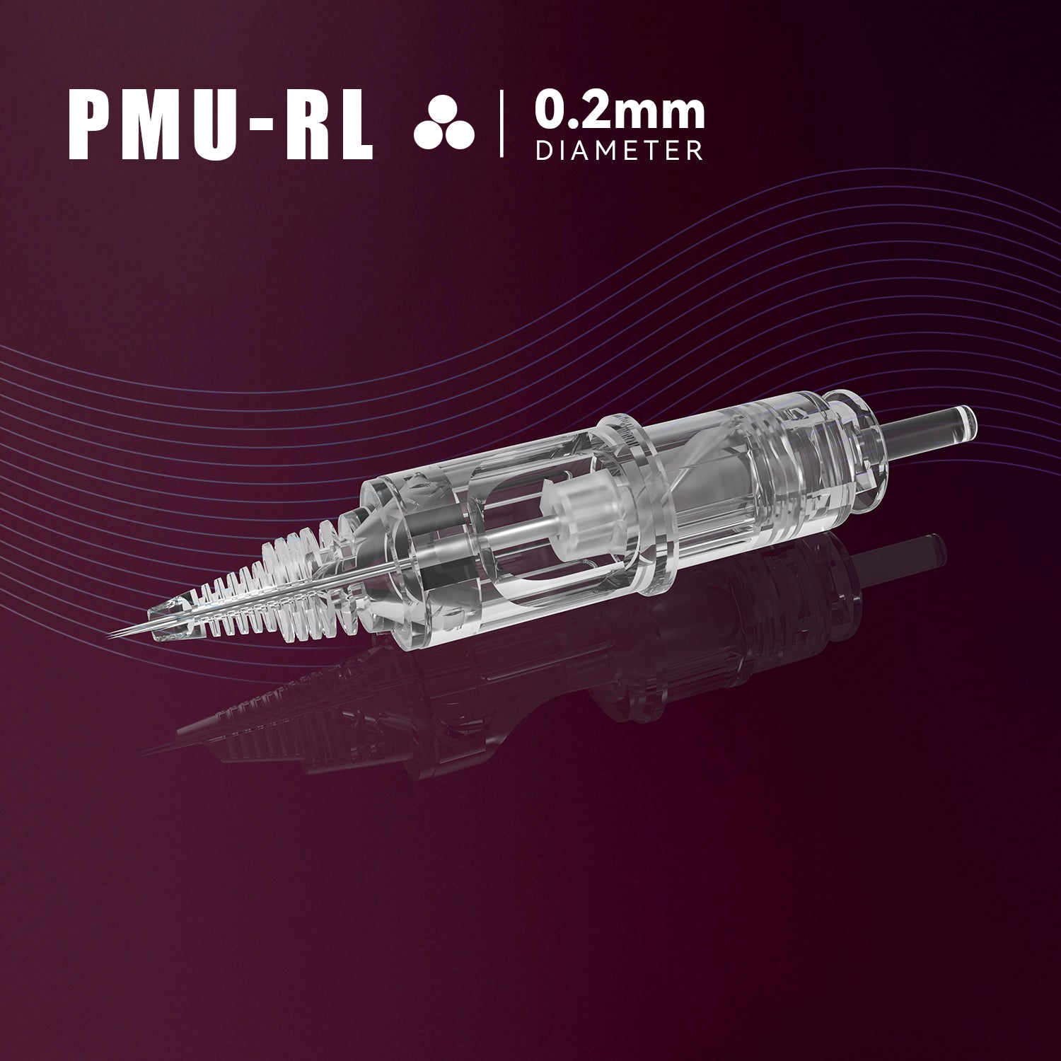 T&T PMU RL 0.20mm tattoo needle cartridges for bold lip fills ombre brows and scalp micropigmentation
